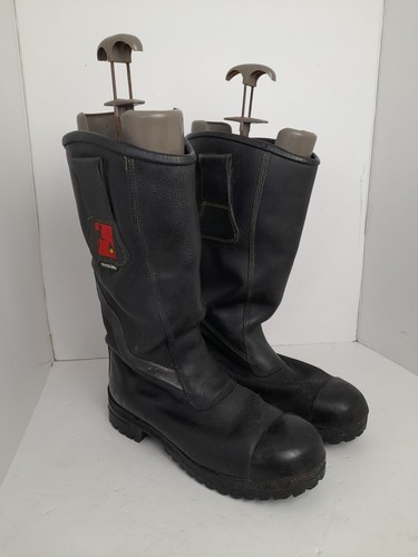 Black leather tuffking - black,
