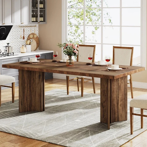 Inch farmhouse solid wood - 63-inch,