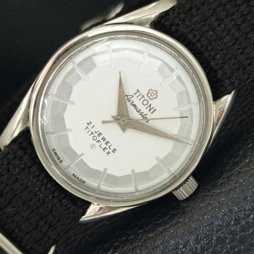 Hand winding vintage titoni - hand-winding,