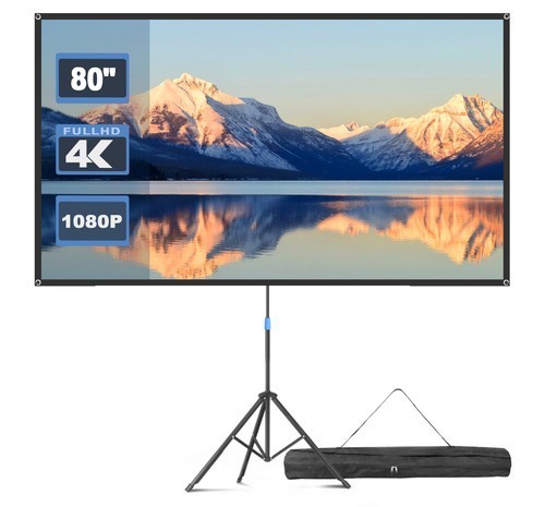 Inch projector screen - screen, with