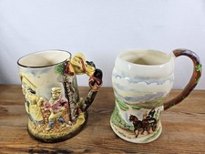 VINTAGE MUSICAL TANKARDS CROWN