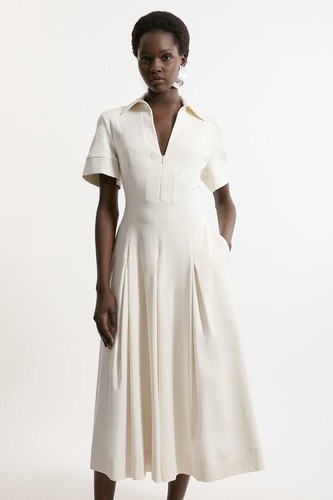Karen millen shirt midi - millen, dress