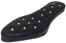 Selle Giuliari Motorcycle Contour Seat Cobra Studded Custom Chopper Vintage NEW