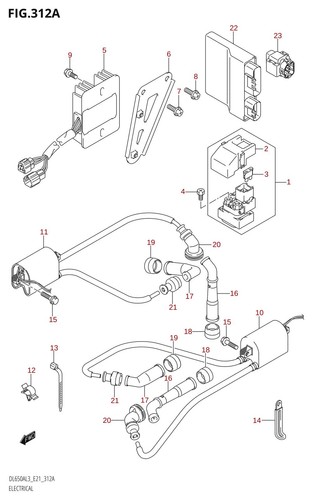 Suzuki genuine screw dl650 - suzuki,