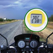 Waterproof Mini Instruments Motorcycle  Thermometer Digital Temperature  Meter