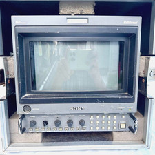 Sony BVM-D9H5J Trinitron Color Monitor With case 9-inch HD Master Vitage