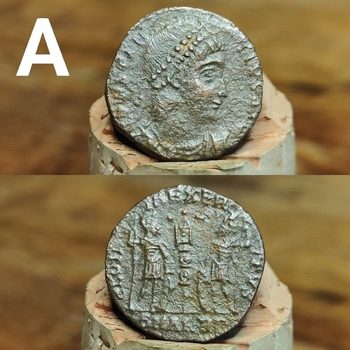 Genuine roman coins 4th - roman,