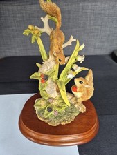 The Leonardo Collection Nature Studies Series Red Squirrels 1991