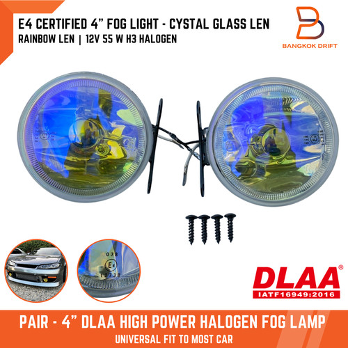 Universal front fog - 4", spot