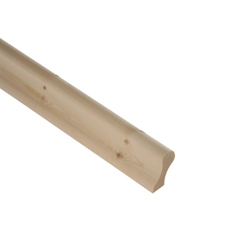 Staircase pigs ear handrail - staircase,