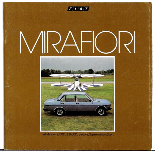Fiat 131 mirafiori saloon - fiat,