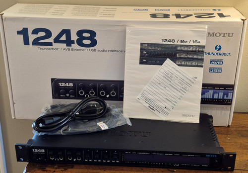 Motu 1248 thunderbolt usb2 - motu,