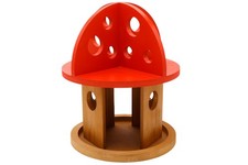 Wooden Toadstool Toy House -