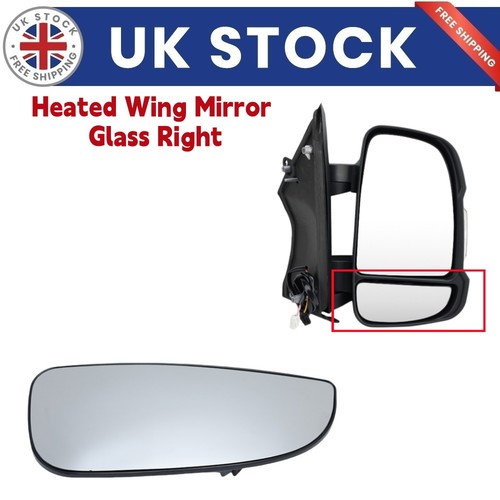 Right door wing mirror glass - door,