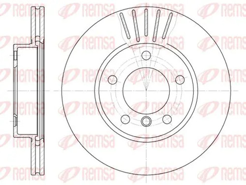 Brake disc front - disc,