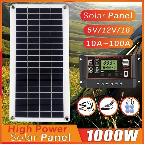 Solar panel kit 1000w 12v - kit,