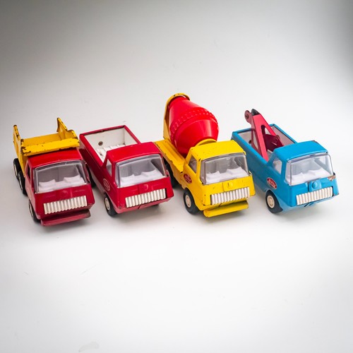 Tonka mini motor trucks 1960s - tonka,