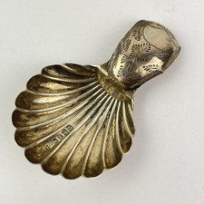 Antique Solid Silver Tea Caddy Spoon John Lawrence & Co 1833 6cm