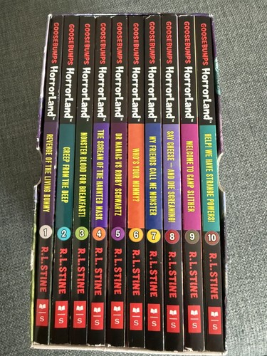 Goosebumps horrorland books - goosebumps,