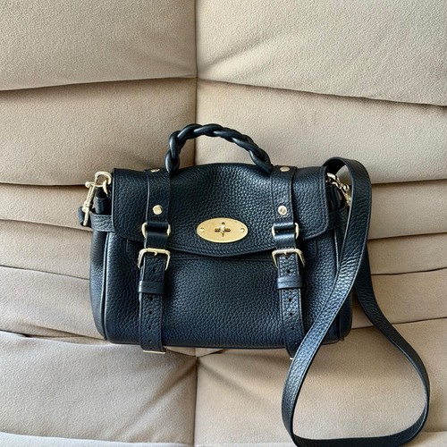 Mulberry mini alexa bag black - alexa,
