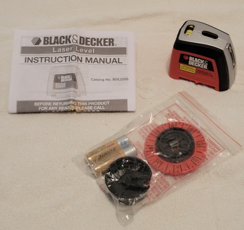 Black decker laser - laser, level
