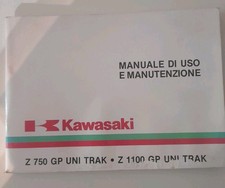 Kawasaki Libretto Uso E Manutenzione Istr. Italiano Z750GP/Z1100GP UNI TRAK '83