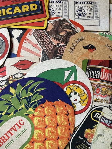 Giant vintage beer mats - 31, /