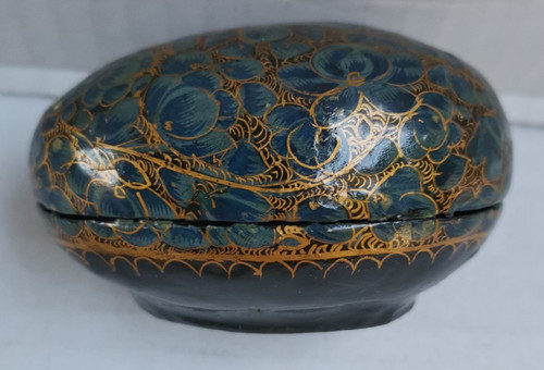 Kashmiri hand painted trinket - kashmiri,