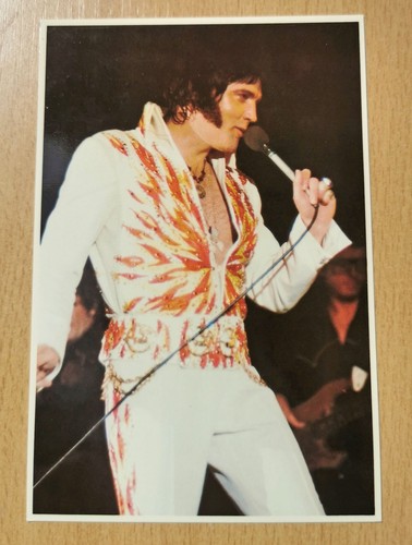 Elvis presley postcard 1977 - elvis,