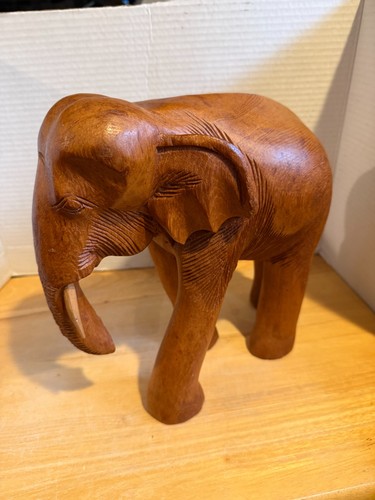 Vintage hand carved wooden - vintage,