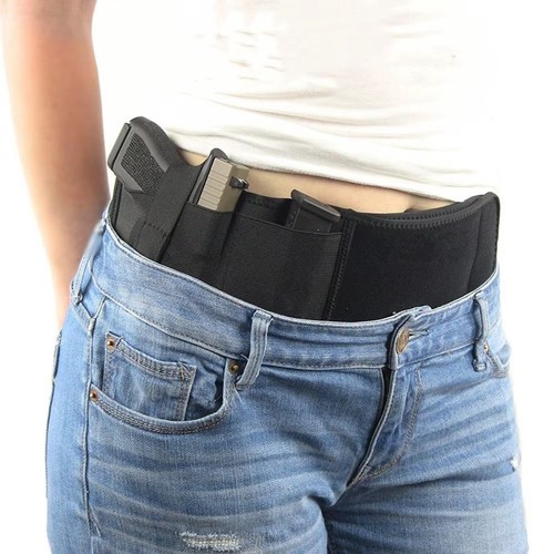 Tactical belly band holster - band,