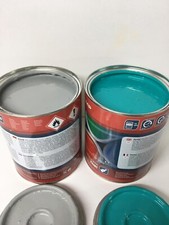 Kobelco Aqua & Cab Grey Digger Paint Excavator Enamel Paint 1 Litre Tins