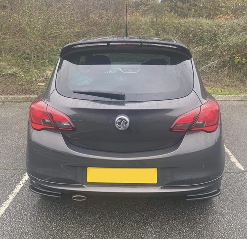 Vauxhall corsa rear - e, bumper