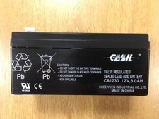 HONEYWELL CASIL Security Alarm Battery 12v 3AH UC1230 Rechargeable Burglar Alarm