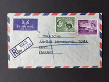 MAURITIUS 1962 35c + 60c