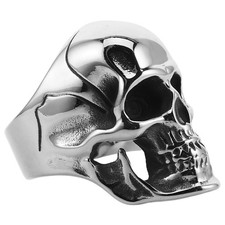 Gothic Punk Skull Finger Rings