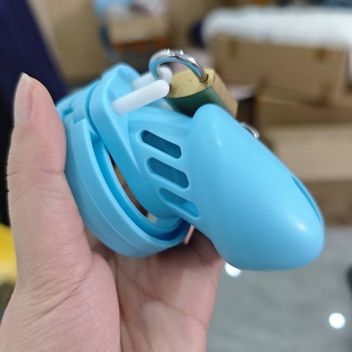 Short long silicone - silicone, chastity