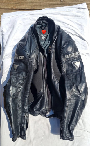 Dainese leather jacket - jacket, 52