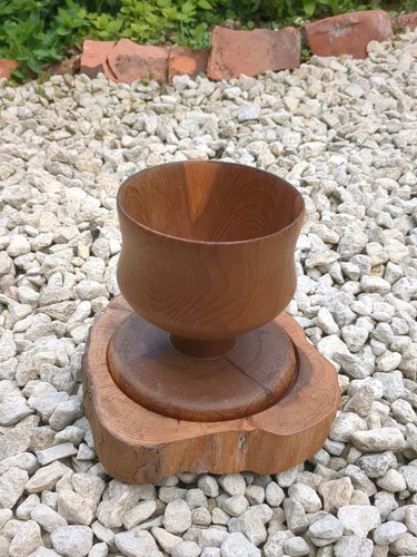Hand crafted turned - hand, wooden