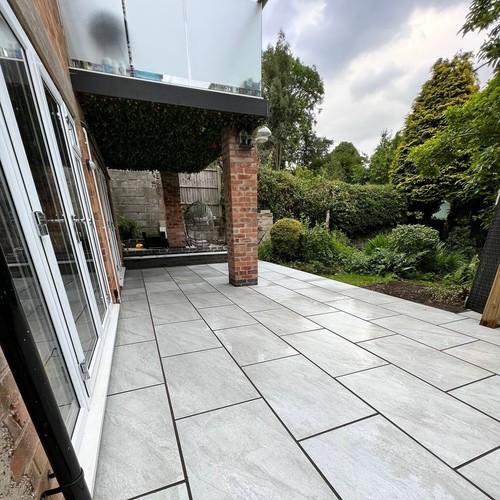 Anthracite grey porcelain r11 - porcelain,