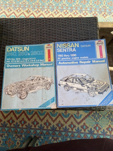 Haynes repair lot - haynes, datsun
