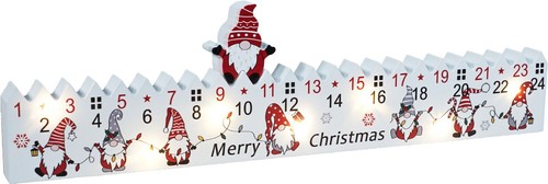 Christmas wooden advent - christmas,