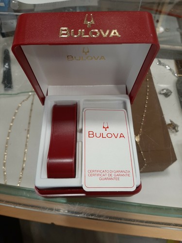 Bulova box and - box,