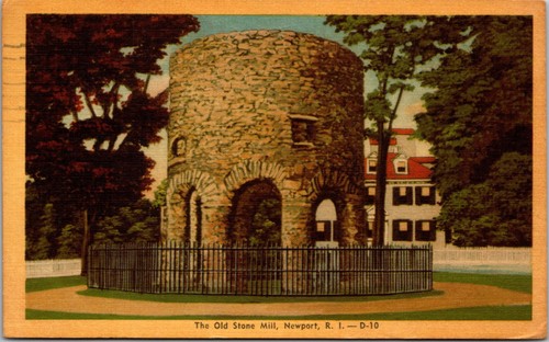 The old stone mill - stone, ri