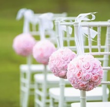 Lot of 6 Blush Pink Rose