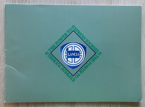 Lancia range brochure 1985 - range,