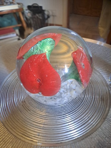 Langham glass paperweight - glass,