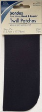 1 Pair Bondex Iron On Repair/Mending Patches - Cotton or Denim - All Colours