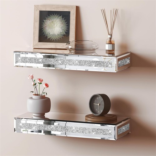 Mirrored diamond crush - diamond,
