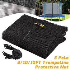 Fit 8/10/12FT Trampoline Protective Net Trampoline for Kids Children Jump
